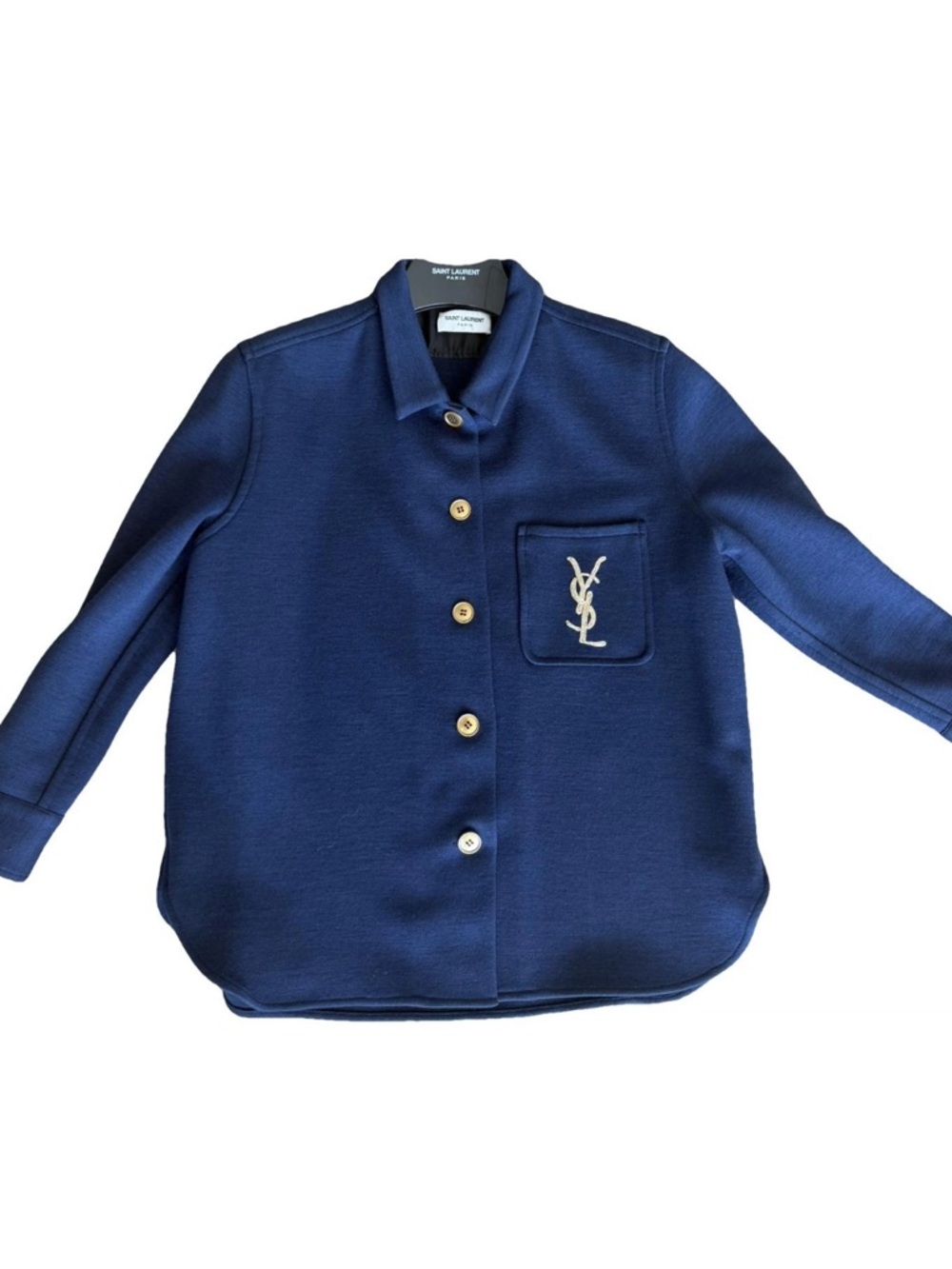 Saint Laurent Navy blue shirt / jacket